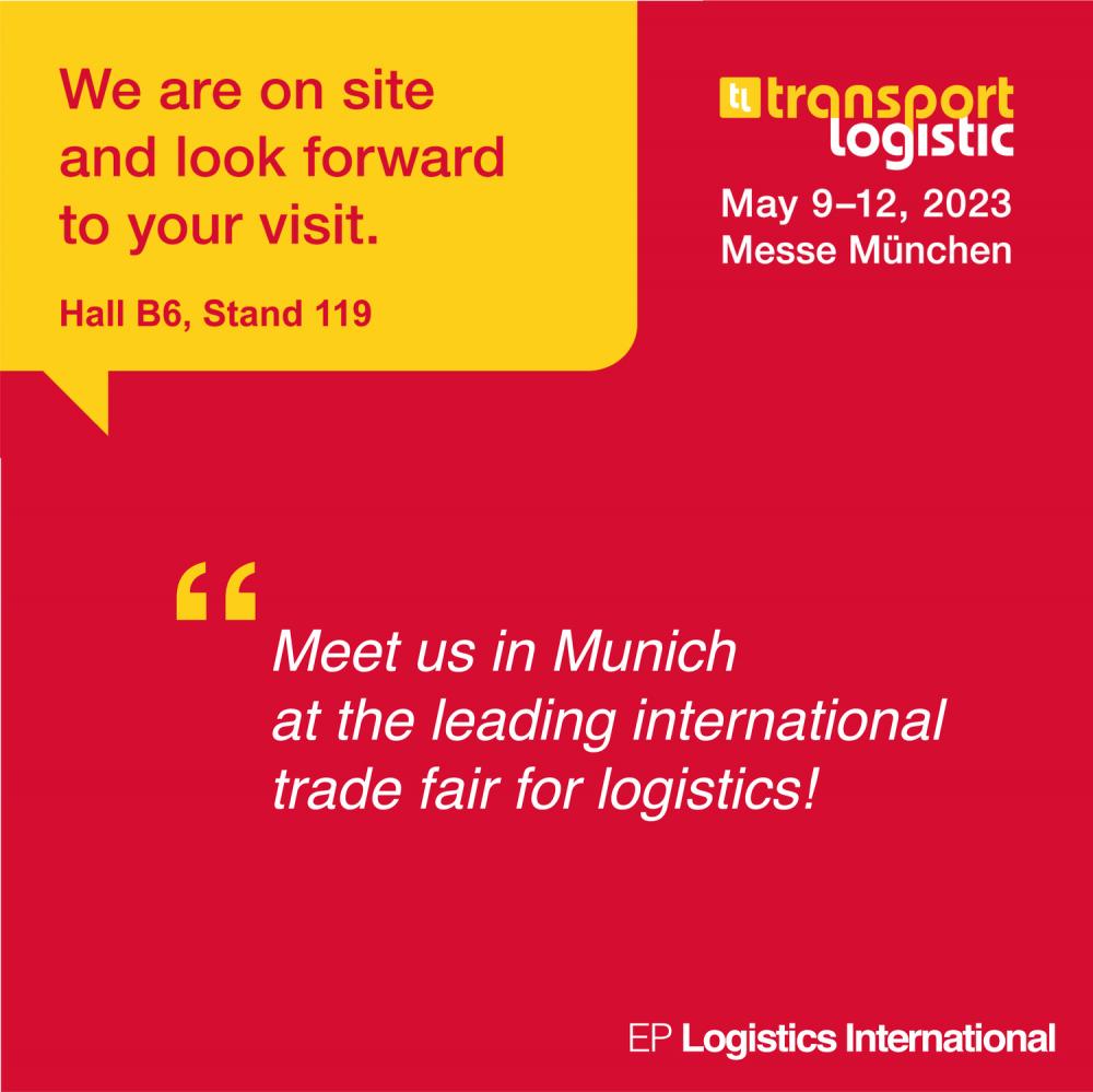 TRANSPORT LOGISTIC 2023 - MEET US IN MUNICH