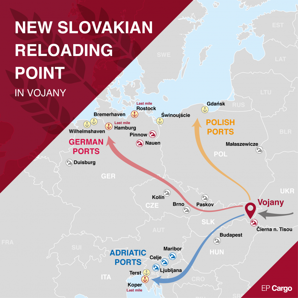 NOWY TERMINAL PRZEŁADUNKOWY SPÓŁKI CARGO W VOJANACH 